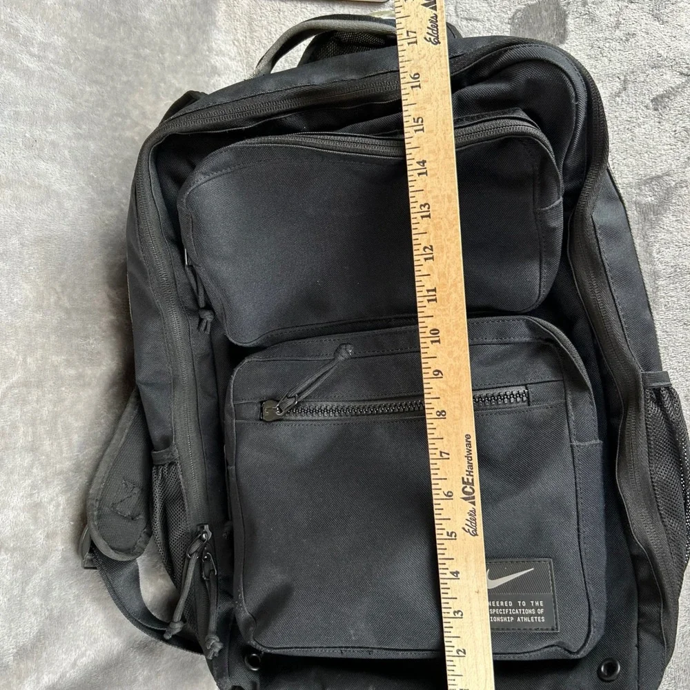 Nike Hoops Elite Pro Basketball Backpack Black Max Air Straps BA5554-011